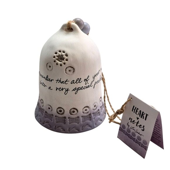 Taylor Creek Sympathy Bell Heart & Notes By Lori Siebert - Picture 1 of 13